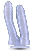 Colours Fantasia Double Trouble Realistic Dong Azure Double Ender
